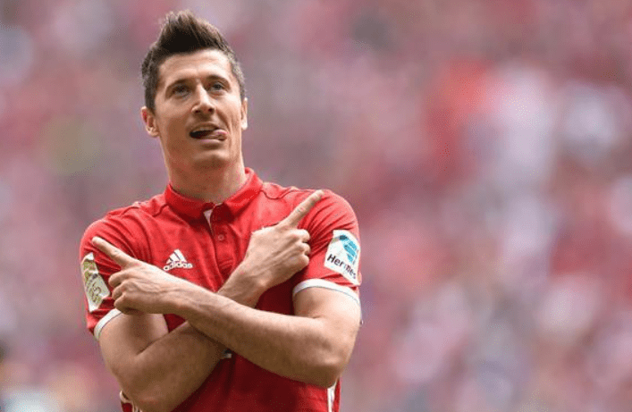  莱万多夫斯基荣膺德甲赛季最佳射手称号  